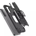 Wozinsky Wozinsky Ring Armor pancerne hybrydowe etui pokrowiec + magnetyczny uchwyt Samsung Galaxy S22+ (S22 Plus) czerwony