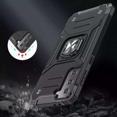 Wozinsky Wozinsky Ring Armor pancerne hybrydowe etui pokrowiec + magnetyczny uchwyt Samsung Galaxy S22+ (S22 Plus) czerwony Wozinsky Wozinsky Ring Armor pancerne hybrydowe etui pokrowiec + magnetyczny uchwyt Samsung Galaxy S22+ (S22 Plus) czerwony