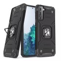 Wozinsky Wozinsky Ring Armor pancerne hybrydowe etui pokrowiec + magnetyczny uchwyt Samsung Galaxy S22 Ultra złoty