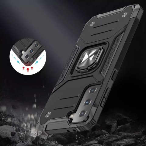 Wozinsky Wozinsky Ring Armor pancerne hybrydowe etui pokrowiec + magnetyczny uchwyt Samsung Galaxy S22 złoty Wozinsky Wozinsky Ring Armor pancerne hybrydowe etui pokrowiec + magnetyczny uchwyt Samsung Galaxy S22 złoty