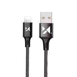 Wozinsky Wozinsky kabel przewód USB - Lightning 2,4A 1m czarny (WUC-L1B)