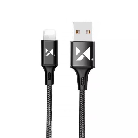 Wozinsky Wozinsky kabel przewód USB - Lightning 2,4A 1m czarny (WUC-L1B) Wozinsky Wozinsky kabel przewód USB - Lightning 2,4A 1m czarny (WUC-L1B)