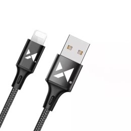 Wozinsky Wozinsky kabel przewód USB - Lightning 2,4A 1m czarny (WUC-L1B)
