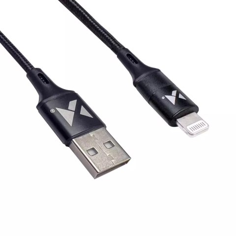 Wozinsky Wozinsky kabel przewód USB - Lightning 2,4A 1m czarny (WUC-L1B) Wozinsky Wozinsky kabel przewód USB - Lightning 2,4A 1m czarny (WUC-L1B)