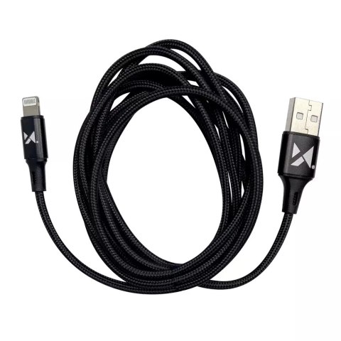 Wozinsky Wozinsky kabel przewód USB - Lightning 2,4A 1m czarny (WUC-L1B) Wozinsky Wozinsky kabel przewód USB - Lightning 2,4A 1m czarny (WUC-L1B)