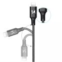 Wozinsky Wozinsky kabel przewód USB - Lightning 2,4A 1m czarny (WUC-L1B)