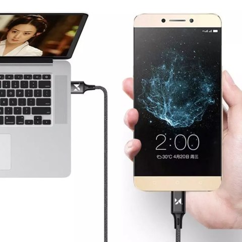 Wozinsky Wozinsky kabel przewód USB - Lightning 2,4A 1m czarny (WUC-L1B) Wozinsky Wozinsky kabel przewód USB - Lightning 2,4A 1m czarny (WUC-L1B)