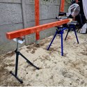 Bituxx Stojak z rolką regulowany wysokość 680-1080 mm składany solidny Bituxx