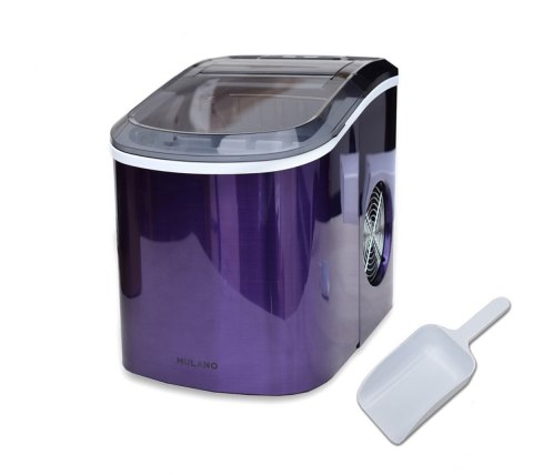MULANO Kostkarka do lodu fioletowa 10-12 kg/dzień kompaktowa i przenośna MULANO Kostkarka do lodu fioletowa 10-12 kg/dzień kompaktowa i przenośna