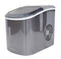 MULANO Kostkarka do lodu szara 10-12kg/24h szybka elegancka na imprezy Na Prezent