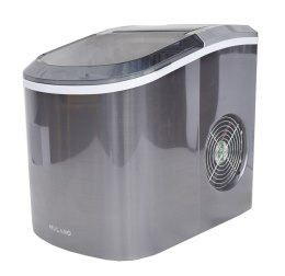 MULANO Kostkarka do lodu szara 10-12kg/24h szybka elegancka na imprezy Na Prezent