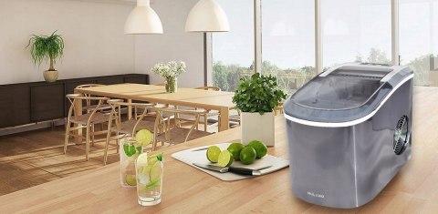 MULANO Kostkarka do lodu szara 10-12kg/24h szybka elegancka na imprezy Na Prezent MULANO Kostkarka do lodu szara 10-12kg/24h szybka elegancka na imprezy Na Prezent