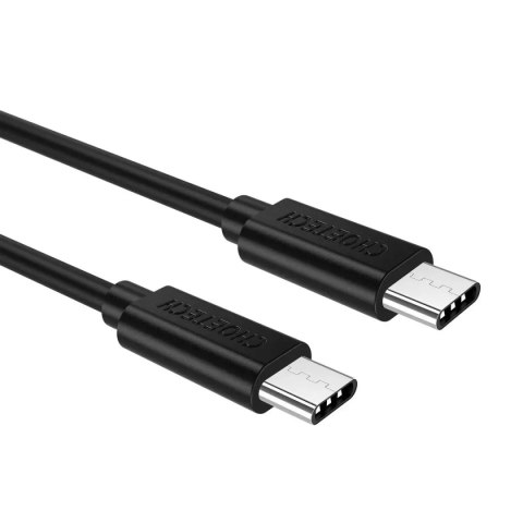 Choetech Choetech kabel przewód USB Typ C - USB Typ C 3A 1m czarny (CC0002) Choetech Choetech kabel przewód USB Typ C - USB Typ C 3A 1m czarny (CC0002)