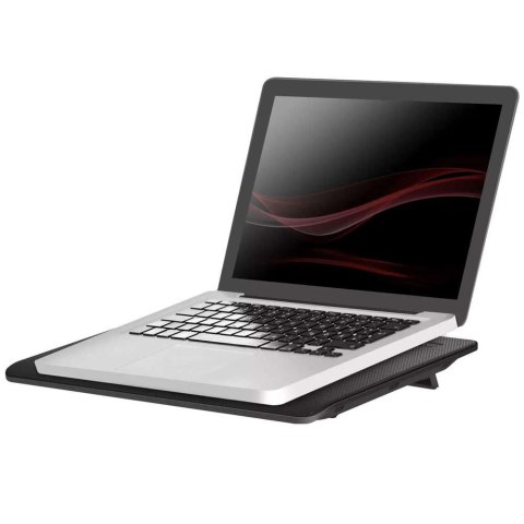Defender Podkładka chłodząca podstawka pod laptopa Notebooka podświetlenie LED 15.6 cali czarna Defender Podkładka chłodząca podstawka pod laptopa Notebooka podświetlenie LED 15.6 cali czarna