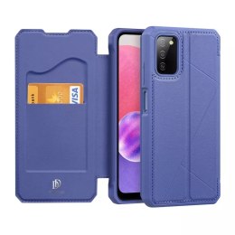 Dux Ducis DUX DUCIS Skin X kabura etui pokrowiec z klapką Samsung Galaxy A03s niebieski