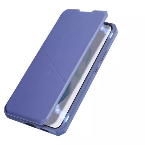 Dux Ducis DUX DUCIS Skin X kabura etui pokrowiec z klapką Samsung Galaxy S22+ (S22 Plus) niebieski Dux Ducis DUX DUCIS Skin X kabura etui pokrowiec z klapką Samsung Galaxy S22+ (S22 Plus) niebieski