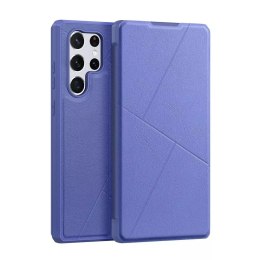 Dux Ducis DUX DUCIS Skin X kabura etui pokrowiec z klapką Samsung Galaxy S22 Ultra niebieski
