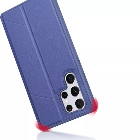 Dux Ducis DUX DUCIS Skin X kabura etui pokrowiec z klapką Samsung Galaxy S22 Ultra niebieski Dux Ducis DUX DUCIS Skin X kabura etui pokrowiec z klapką Samsung Galaxy S22 Ultra niebieski
