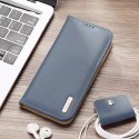 Dux Ducis Dux Ducis Hivo skórzane etui z klapką pokrowiec ze skóry naturalnej portfel na karty i dokumenty Samsung Galaxy S22+ (S22 Plus) 