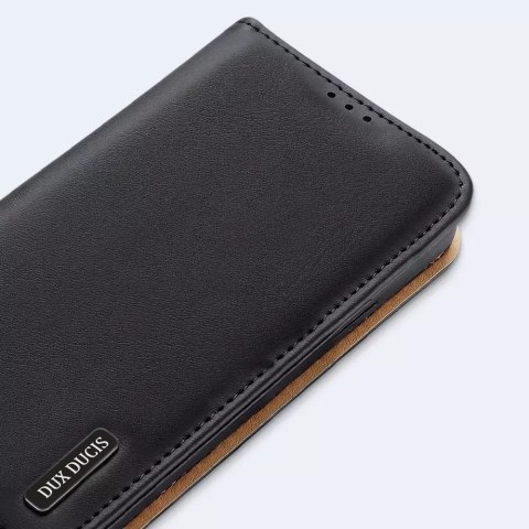 Dux Ducis Dux Ducis Hivo skórzane etui z klapką pokrowiec ze skóry naturalnej portfel na karty i dokumenty Samsung Galaxy S22+ (S22 Plus) Dux Ducis Dux Ducis Hivo skórzane etui z klapką pokrowiec ze skóry naturalnej portfel na karty i dokumenty Samsung Galaxy S22+ (S22 Plus)
