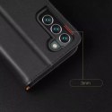 Dux Ducis Dux Ducis Hivo skórzane etui z klapką pokrowiec ze skóry naturalnej portfel na karty i dokumenty Samsung Galaxy S22+ (S22 Plus) 