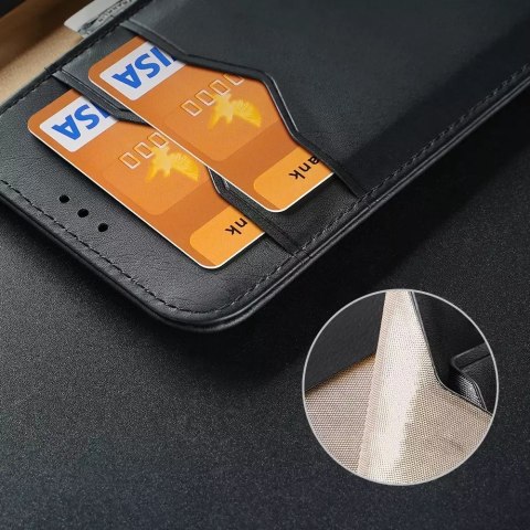 Dux Ducis Dux Ducis Hivo skórzane etui z klapką pokrowiec ze skóry naturalnej portfel na karty i dokumenty Samsung Galaxy S22+ (S22 Plus) Dux Ducis Dux Ducis Hivo skórzane etui z klapką pokrowiec ze skóry naturalnej portfel na karty i dokumenty Samsung Galaxy S22+ (S22 Plus)