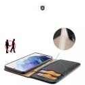 Dux Ducis Dux Ducis Hivo skórzane etui z klapką pokrowiec ze skóry naturalnej portfel na karty i dokumenty Samsung Galaxy S22+ (S22 Plus) 