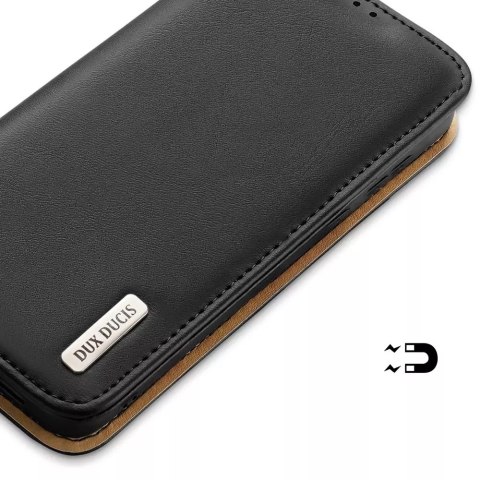 Dux Ducis Dux Ducis Hivo skórzane etui z klapką pokrowiec ze skóry naturalnej portfel na karty i dokumenty Samsung Galaxy S22+ (S22 Plus) Dux Ducis Dux Ducis Hivo skórzane etui z klapką pokrowiec ze skóry naturalnej portfel na karty i dokumenty Samsung Galaxy S22+ (S22 Plus)