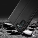 Dux Ducis Dux Ducis Hivo skórzane etui z klapką pokrowiec ze skóry naturalnej portfel na karty i dokumenty Samsung Galaxy S22+ (S22 Plus) 