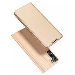 Dux Ducis Dux Ducis Skin Pro kabura etui pokrowiec z klapką Samsung Galaxy S22+ (S22 Plus) złoty