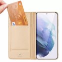 Dux Ducis Dux Ducis Skin Pro kabura etui pokrowiec z klapką Samsung Galaxy S22+ (S22 Plus) złoty