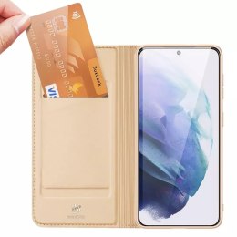 Dux Ducis Dux Ducis Skin Pro kabura etui pokrowiec z klapką Samsung Galaxy S22+ (S22 Plus) złoty