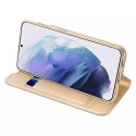 Dux Ducis Dux Ducis Skin Pro kabura etui pokrowiec z klapką Samsung Galaxy S22+ (S22 Plus) złoty