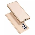 Dux Ducis Dux Ducis Skin Pro kabura etui pokrowiec z klapką Samsung Galaxy S22 Ultra złoty