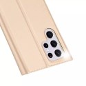Dux Ducis Dux Ducis Skin Pro kabura etui pokrowiec z klapką Samsung Galaxy S22 Ultra złoty