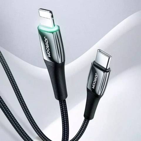 Joyroom Joyroom kabel przewód USB Typ C - Lightning Power Delivery 20W 2,4A 1,2m czerwony (S-1224K2 Red) Joyroom Joyroom kabel przewód USB Typ C - Lightning Power Delivery 20W 2,4A 1,2m czerwony (S-1224K2 Red)