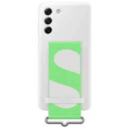 Samsung Samsung Strap Silicone Cover etui pokrowiec do Samsung Galaxy S21 FE biały (EF-GG990TWE)