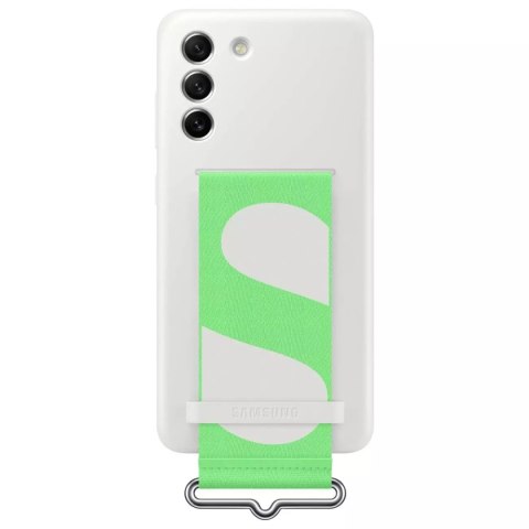 Samsung Samsung Strap Silicone Cover etui pokrowiec do Samsung Galaxy S21 FE biały (EF-GG990TWE) Samsung Samsung Strap Silicone Cover etui pokrowiec do Samsung Galaxy S21 FE biały (EF-GG990TWE)