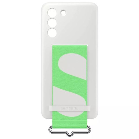 Samsung Samsung Strap Silicone Cover etui pokrowiec do Samsung Galaxy S21 FE biały (EF-GG990TWE) Samsung Samsung Strap Silicone Cover etui pokrowiec do Samsung Galaxy S21 FE biały (EF-GG990TWE)