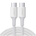 UGreen Ugreen kabel USB Typ C - USB Typ C PD 100W 5A 2m biały (US300)