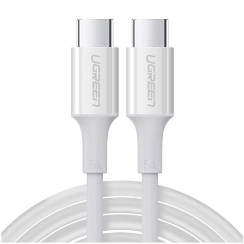 UGreen Ugreen kabel USB Typ C - USB Typ C PD 100W 5A 2m biały (US300) UGreen Ugreen kabel USB Typ C - USB Typ C PD 100W 5A 2m biały (US300)