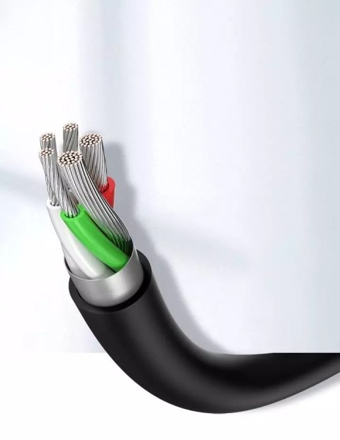 UGreen Ugreen kabel przewód USB - USB Typ C 2 A 0,5m czarny (60115) UGreen Ugreen kabel przewód USB - USB Typ C 2 A 0,5m czarny (60115)