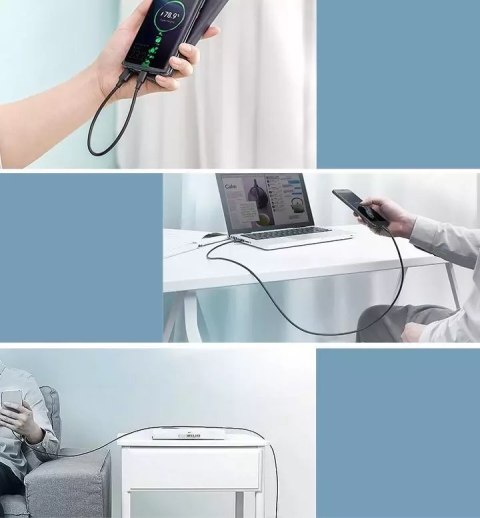 UGreen Ugreen kabel przewód USB - USB Typ C 2 A 0,5m czarny (60115) UGreen Ugreen kabel przewód USB - USB Typ C 2 A 0,5m czarny (60115)