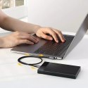 UGreen Ugreen kątowy kabel przewód USB Typ C - USB Typ C Power Delivery 60 W 20 V 3 A 2 m czarno-szary (US255 50125)