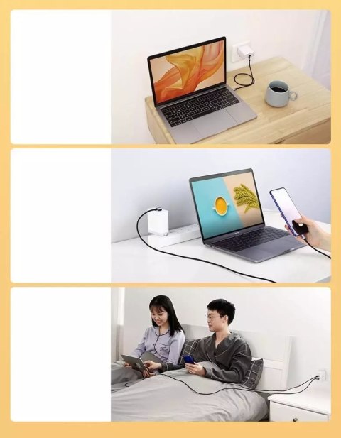 UGreen Ugreen kątowy kabel przewód USB Typ C - USB Typ C Power Delivery 60 W 20 V 3 A 2 m czarno-szary (US255 50125) UGreen Ugreen kątowy kabel przewód USB Typ C - USB Typ C Power Delivery 60 W 20 V 3 A 2 m czarno-szary (US255 50125)