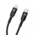 Wozinsky Wozinsky kabel przewód USB Typ C - Lightning Power Delivery 18W 2m czarny (WUC-PD-CL2B)