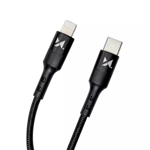 Wozinsky Wozinsky kabel przewód USB Typ C - Lightning Power Delivery 18W 2m czarny (WUC-PD-CL2B) Wozinsky Wozinsky kabel przewód USB Typ C - Lightning Power Delivery 18W 2m czarny (WUC-PD-CL2B)