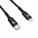 Wozinsky Wozinsky kabel przewód USB Typ C - Lightning Power Delivery 18W 2m czarny (WUC-PD-CL2B)
