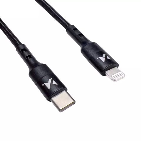 Wozinsky Wozinsky kabel przewód USB Typ C - Lightning Power Delivery 18W 2m czarny (WUC-PD-CL2B) Wozinsky Wozinsky kabel przewód USB Typ C - Lightning Power Delivery 18W 2m czarny (WUC-PD-CL2B)