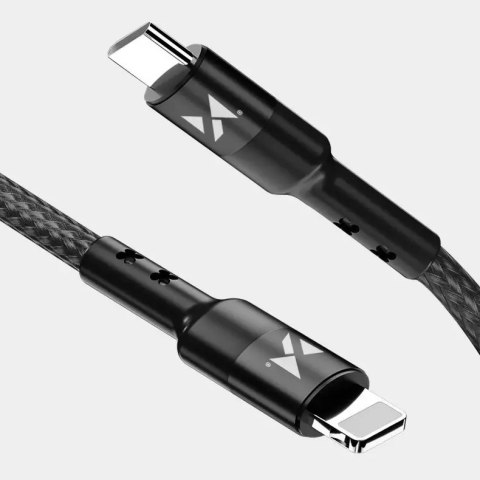 Wozinsky Wozinsky kabel przewód USB Typ C - Lightning Power Delivery 18W 2m czarny (WUC-PD-CL2B) Wozinsky Wozinsky kabel przewód USB Typ C - Lightning Power Delivery 18W 2m czarny (WUC-PD-CL2B)